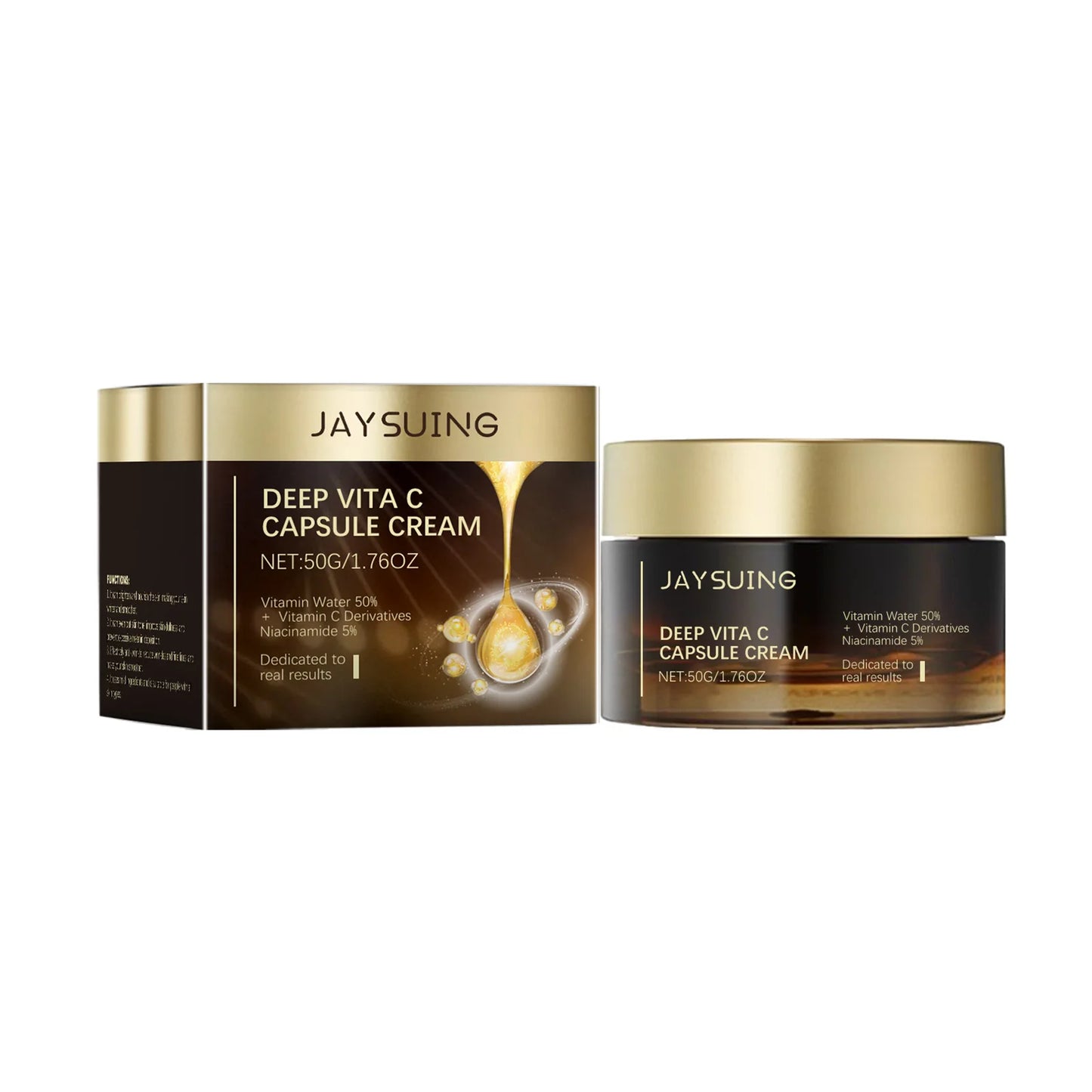 Deep Hydration Cream Vita C Capsules, Face Rejuvenating Cream